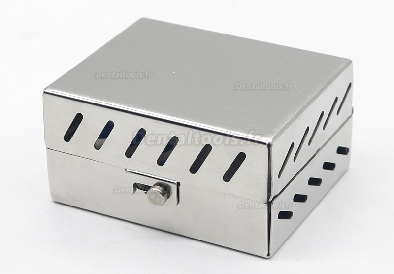 Kit d'instruments pour implant dentaire taille moyenne avec bo&icirc;te de rangement en acier inoxydable